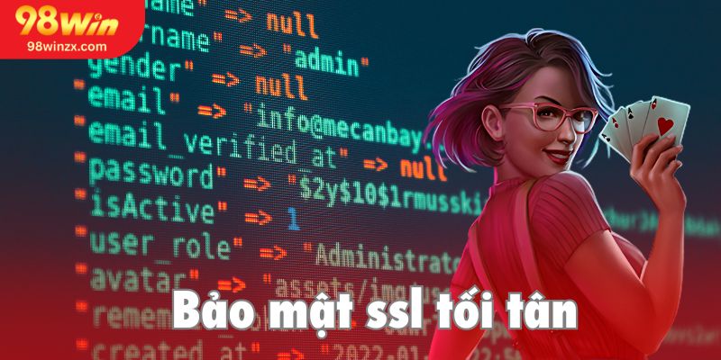 Trang chủ tích hợp hệ thống bảo mật SSL chặt chẽ