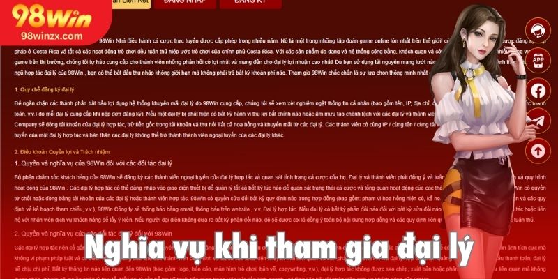 Tìm hiểu về quyền và nghĩa vụ của nhà cái trong chính sách đại lý